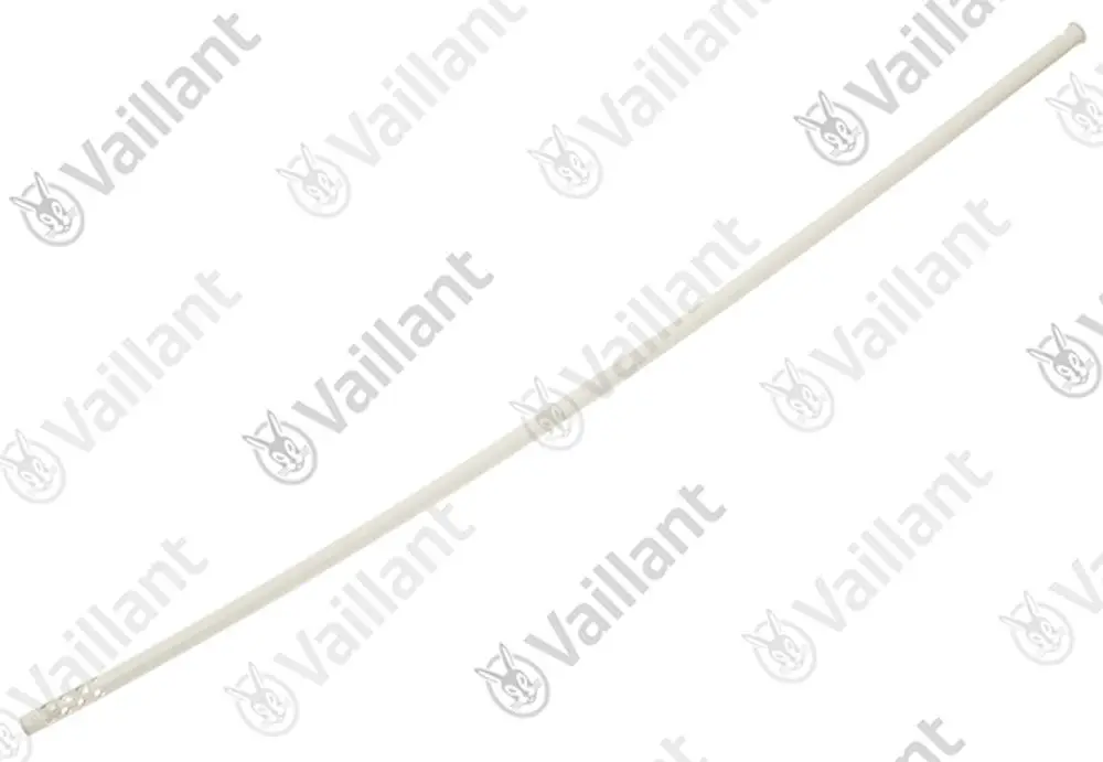 Vaillant-Rohr, gerades Design, in hellem Farbton. Das Produkt zeigt eine durchgehende, glatte Oberfläche ohne erkennbare Einteilungen oder Maße.